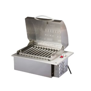 CHURRASQUEIRA ELÉTRICA INOX 304 COM TAPA