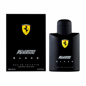 PERFUME FERRARI SCUDERIA BLACK EDT 125ML